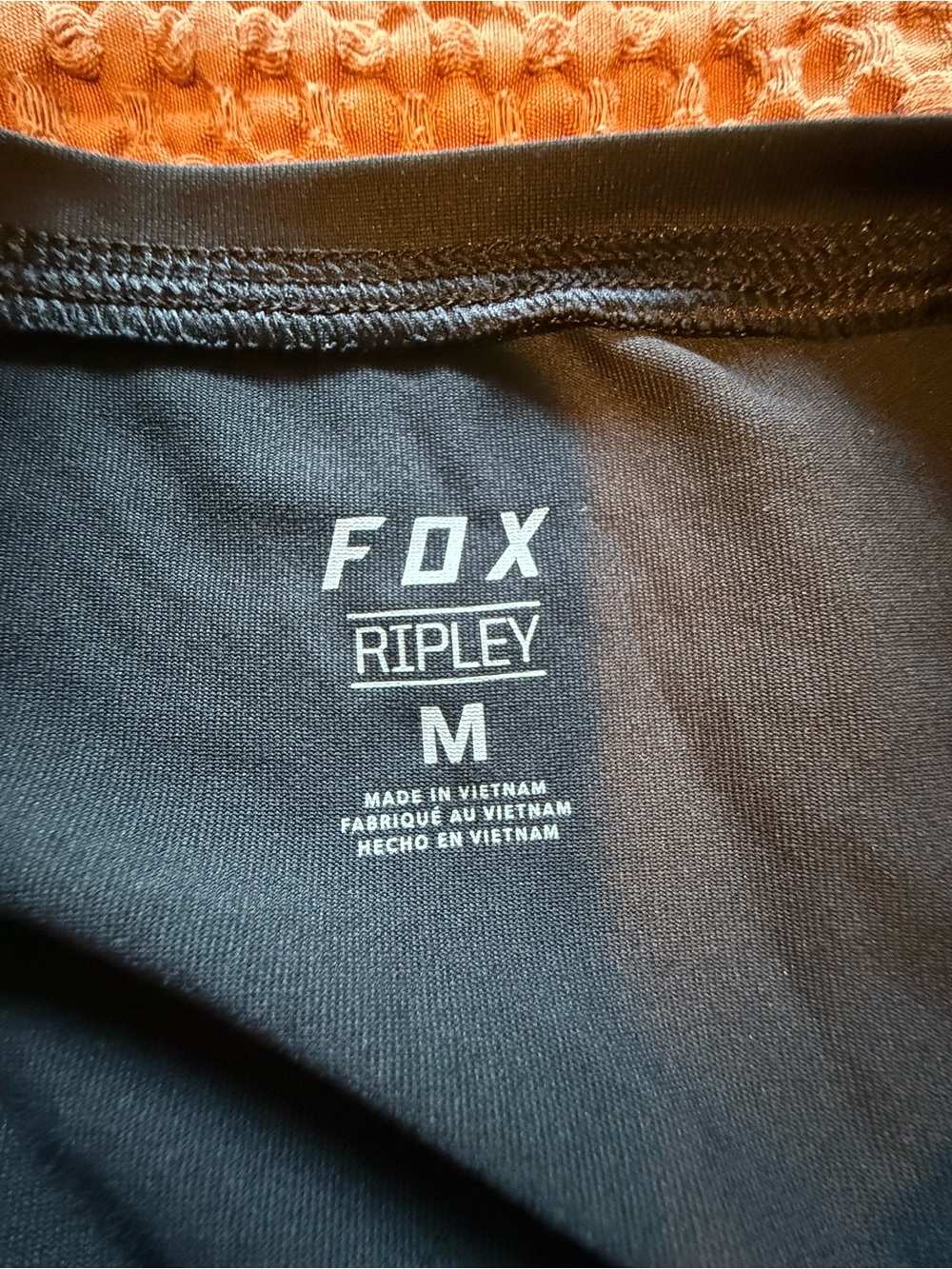 Fox Black Long mountain biking Tee - Picture 2 of 2